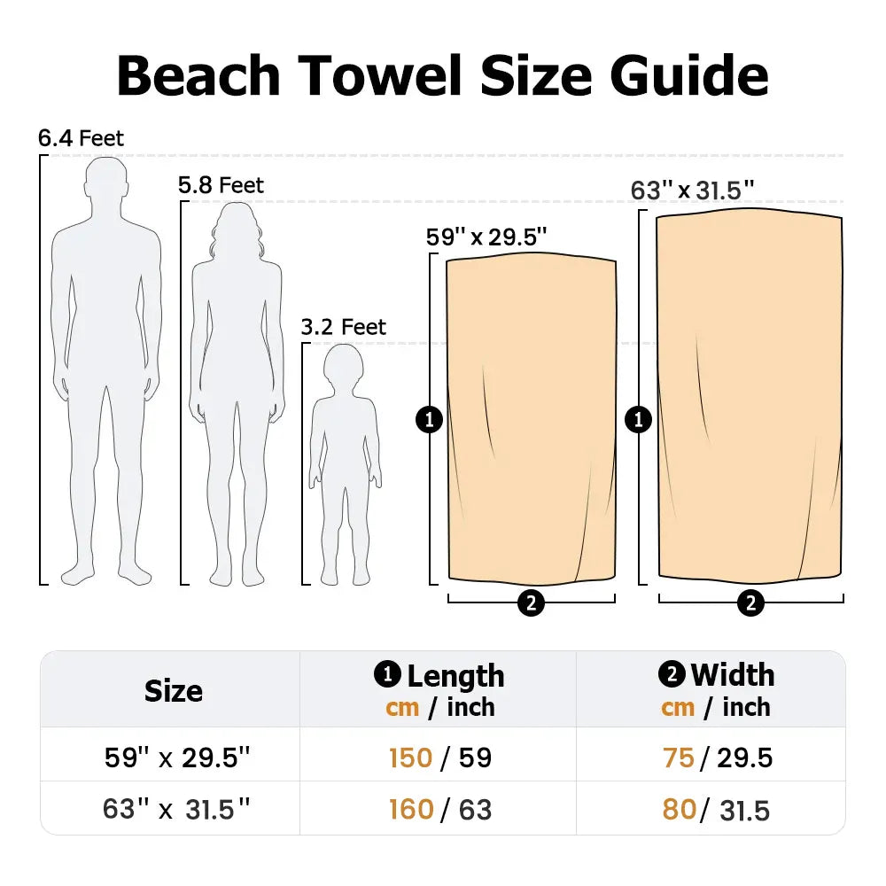 Personalized beach towels custom name sports sand free quick dry towel